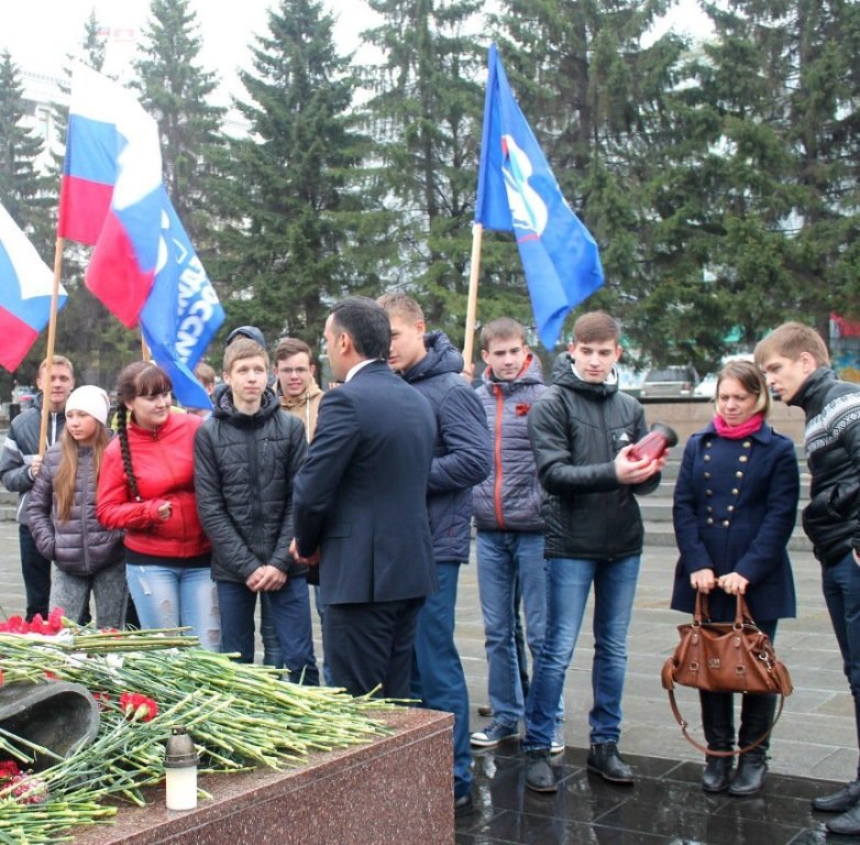 Огонь Памяти и земля с полей сражений