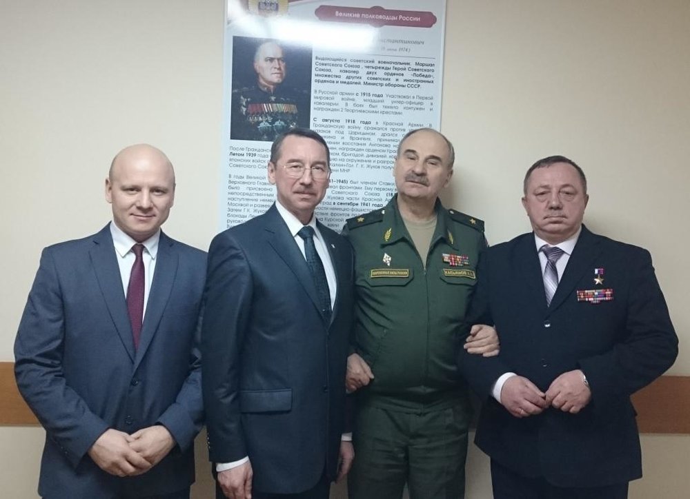 Сотрудничество с кадетами и суворовцами развивается