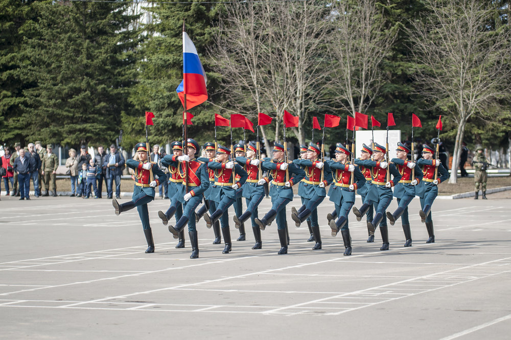 День призывника в городе Москве!