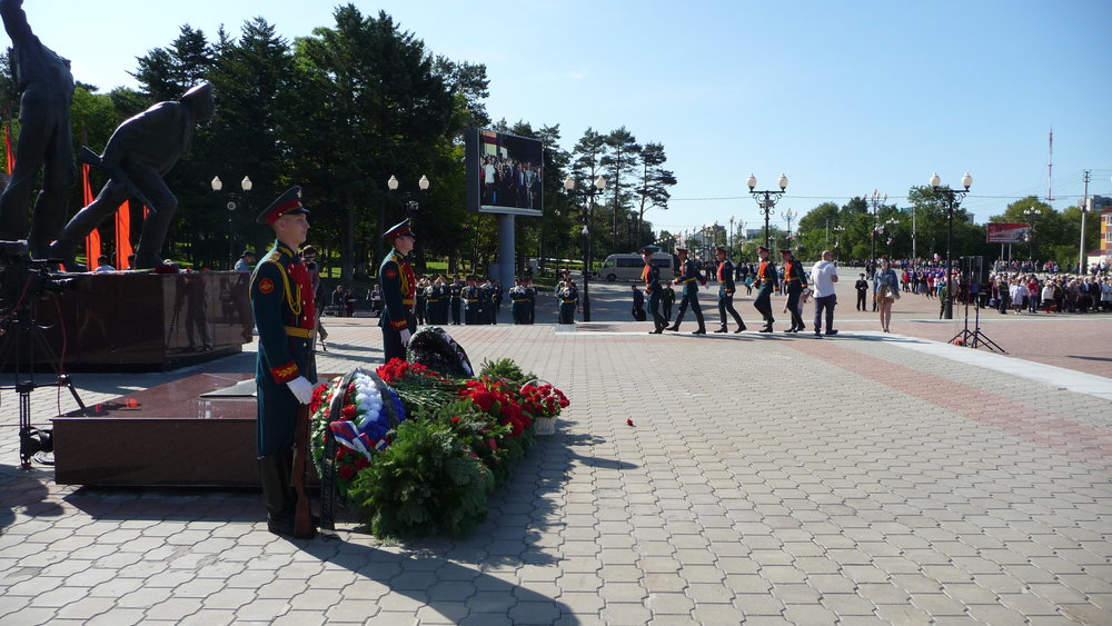 День окончания Второй мировой войны отметили  на Сахалине
